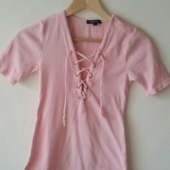 Ambiance Tops - Pink shirt